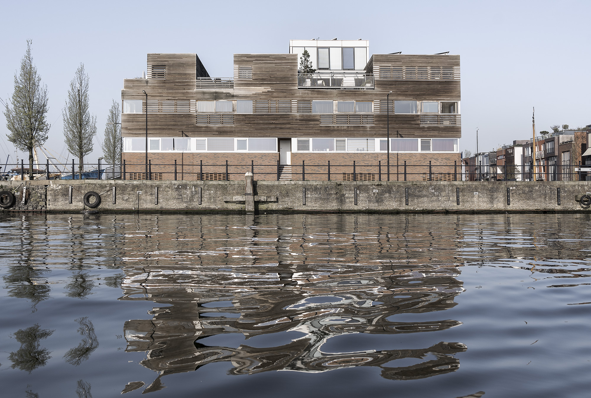Dwellings on Borneo Island, Amsterdam. Revisited