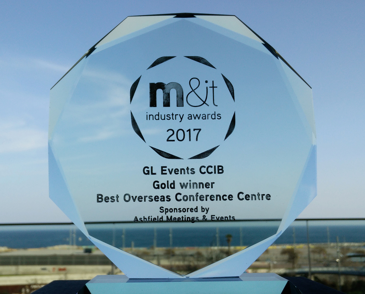 CCIB, Best Overseas Conference Centre 2017