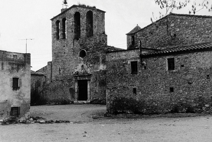 Development of the medieval town of Ullastret, Girona