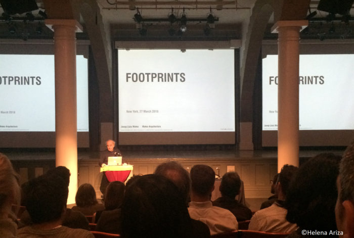 Josep Lluís Mateo at The Cooper Union, NYC